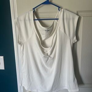 Old Navy Women's Cream Blouse